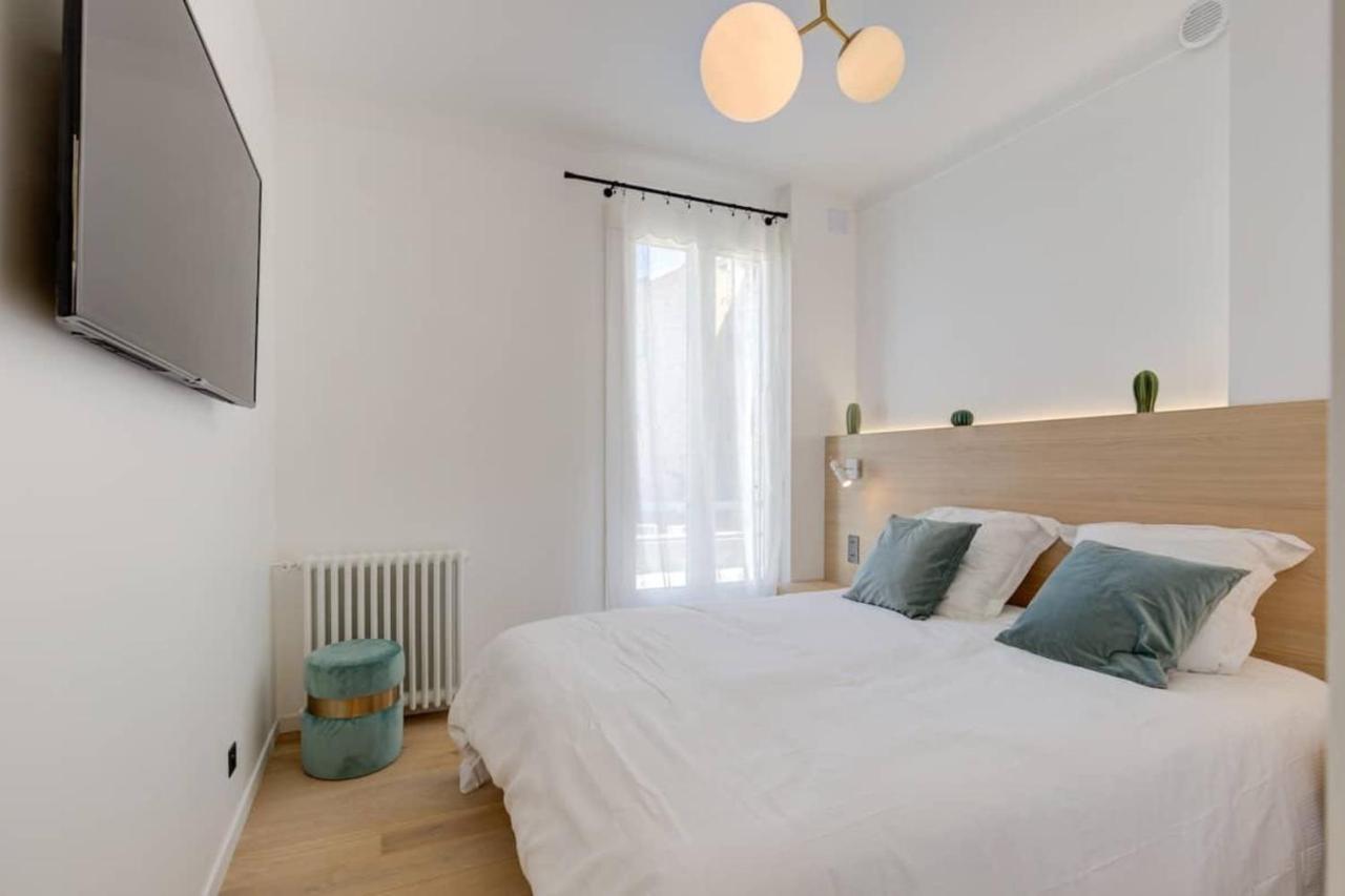Magnificent Renovated 4-Room Apartment - Croisette Carre D'Or Cannes Dış mekan fotoğraf